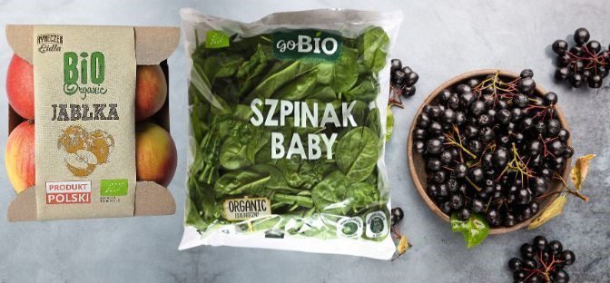 Żywność ekologiczna z pestycydami